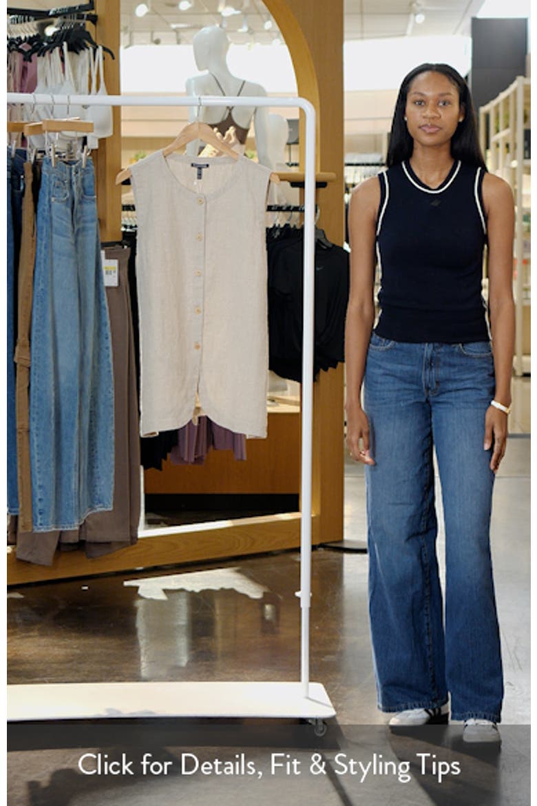 Organic Linen Long Vest video