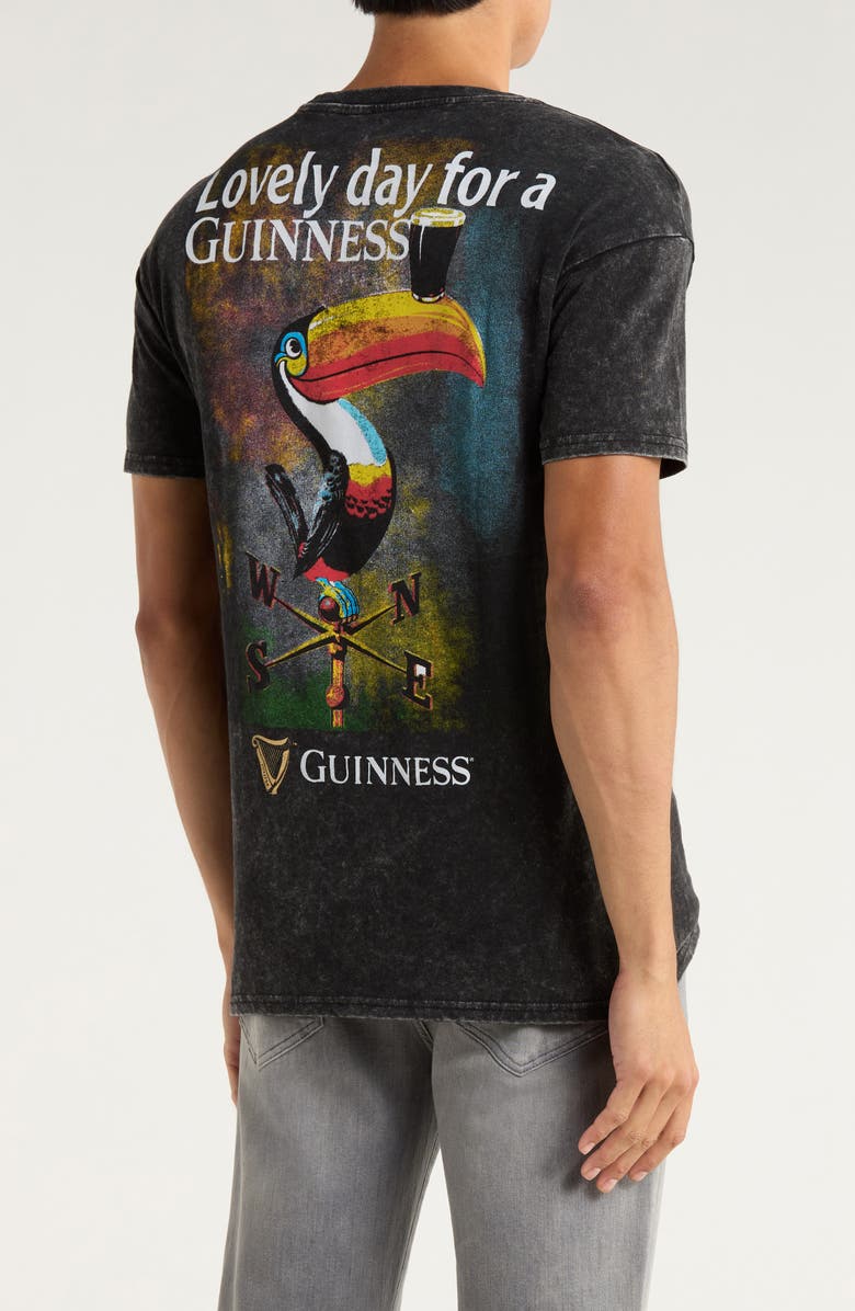 Philcos Guinness Toucan Graphic T-Shirt, Alternate, color, Black Mineral