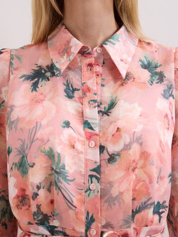 Anabella 3/4 Sleeve Midi Dress