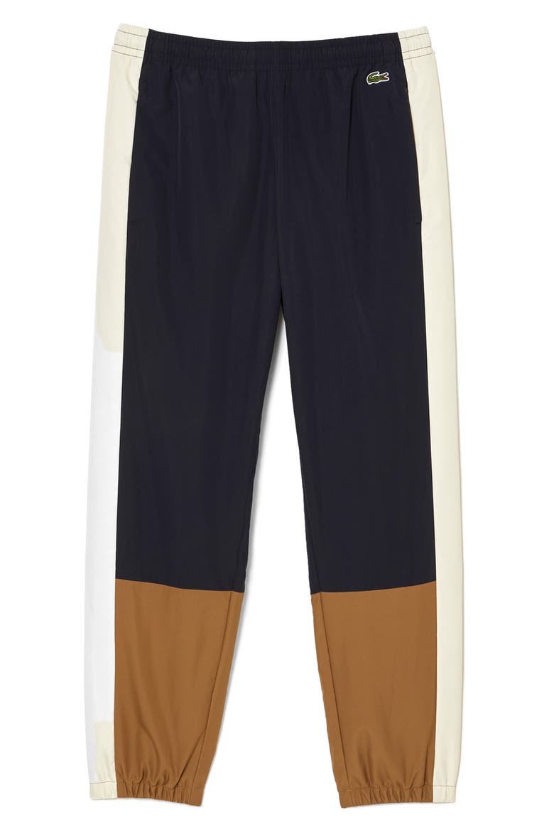 Regular Fit Colorblock Athletic Pants, Main, color, RHI ABIMES/ COOKIE-LAPONIE