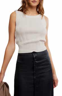 Free People Reese Pattern Sweater Tank