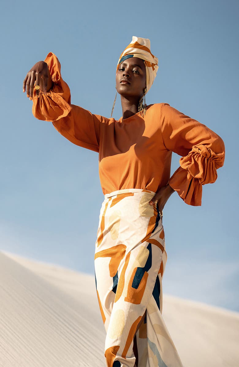 DIARRABLU Seur Tilo Print Maxi Wrap Skirt, Alternate, color,