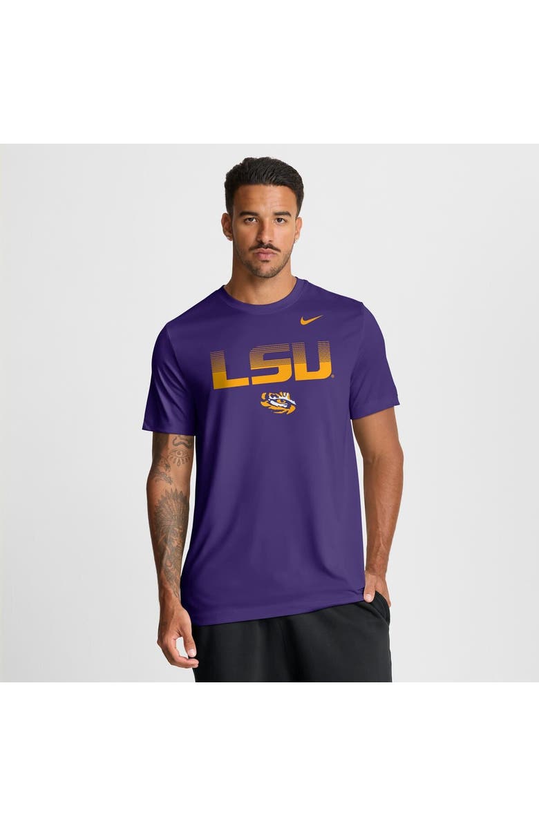 Nike Men's Nike Purple LSU Tigers Primetime Legend Kinetic Mantra Dri-FIT T-Shirt, Main, color, Purple