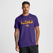 Nike Men's Nike Purple LSU Tigers Primetime Legend Kinetic Mantra Dri-FIT T-Shirt