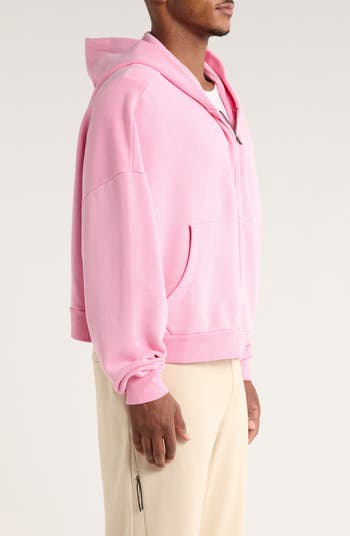 Oversize Rectangle Zip Hoodie