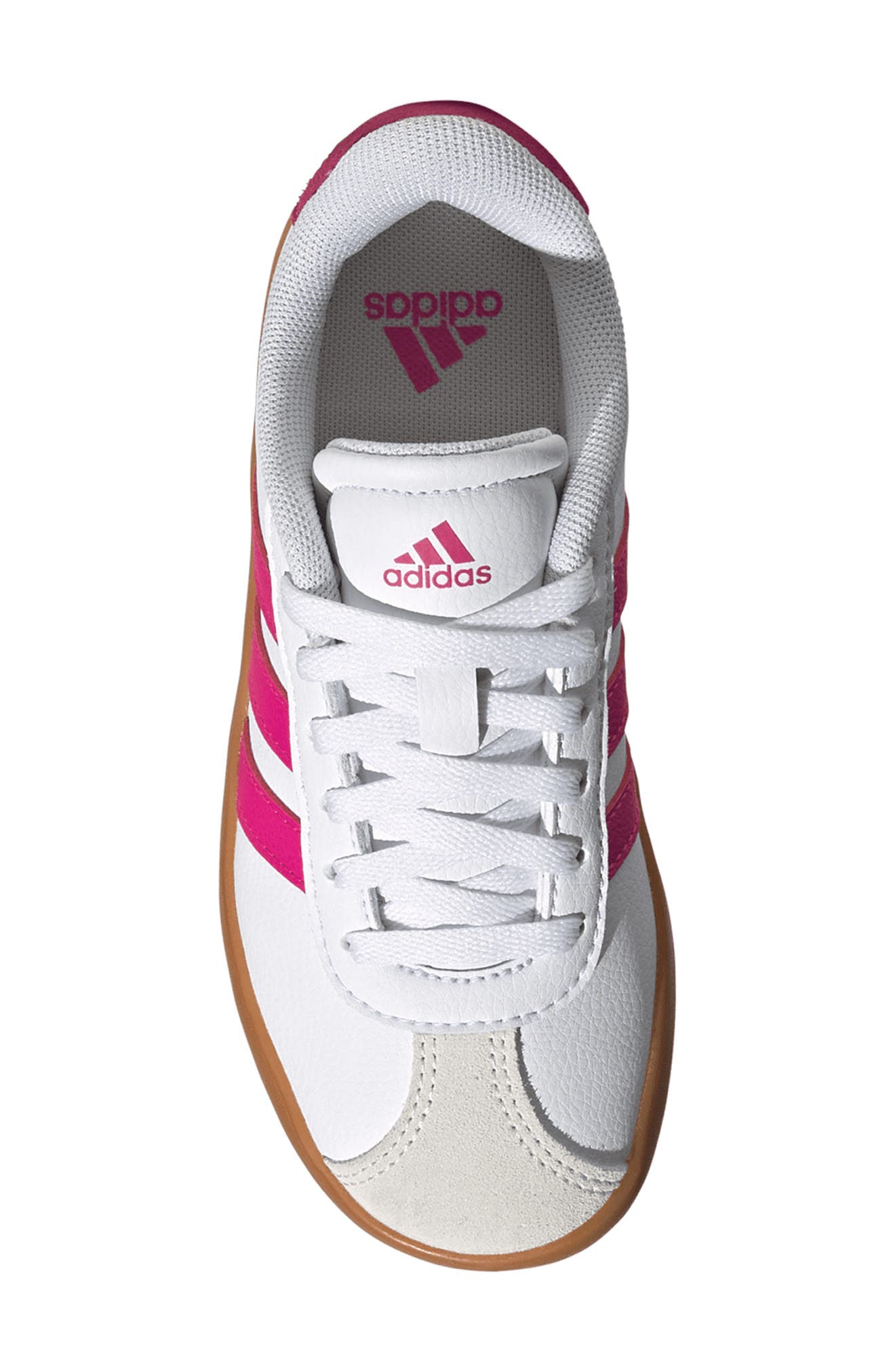 adidas Kids' VL Court 3.0 Sneaker, Alternate, color, Ftwwht/Sho