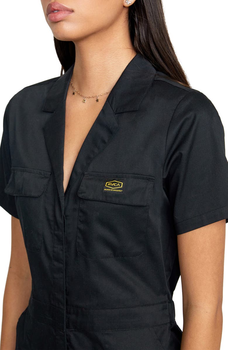 RVCA Recession Utility Jumpsuit, Alternate, color, 