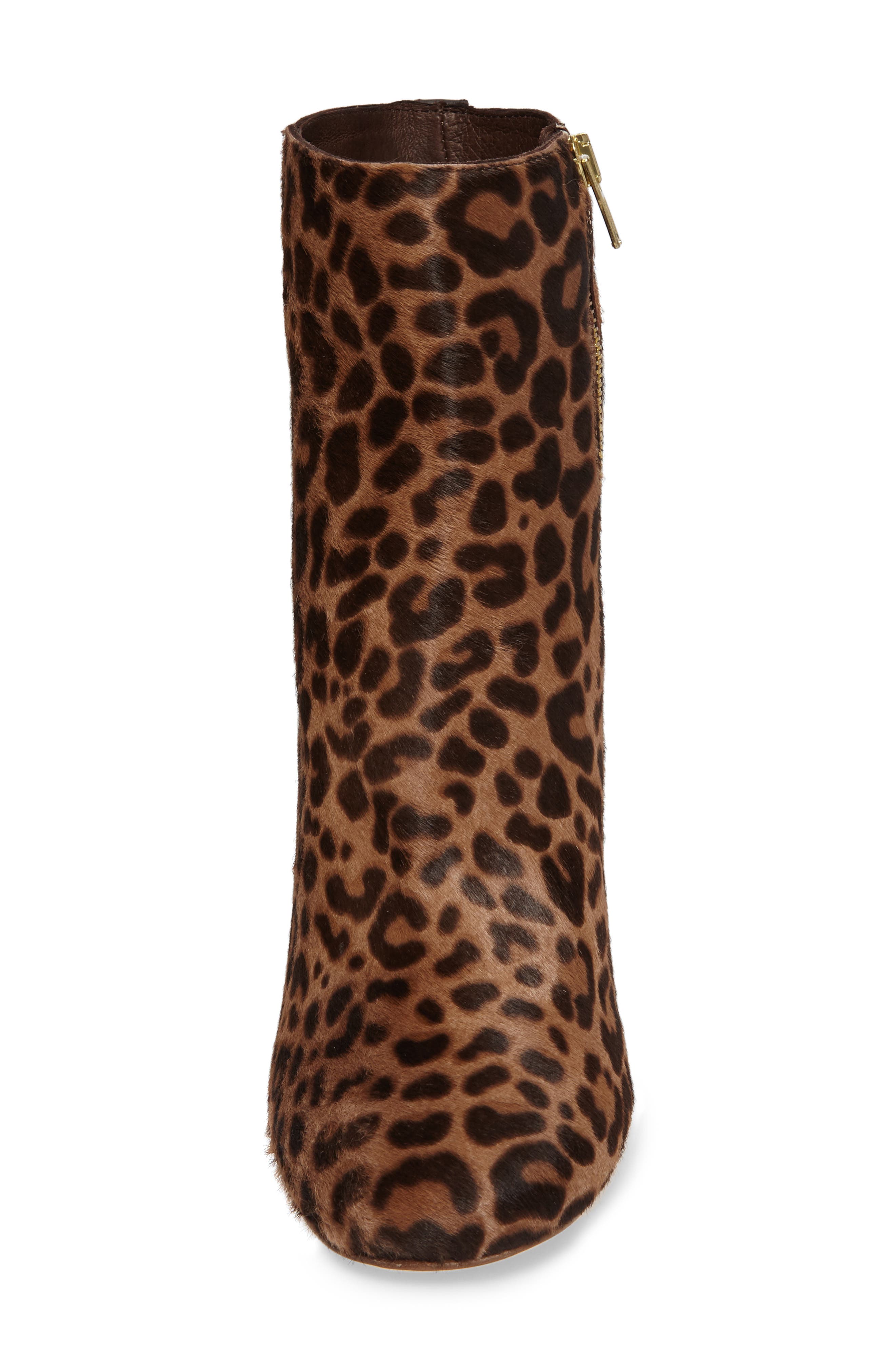 Spencer Genuine Calf Hair Bootie, Alternate, color, CAMEL BLACK CALF HAIR