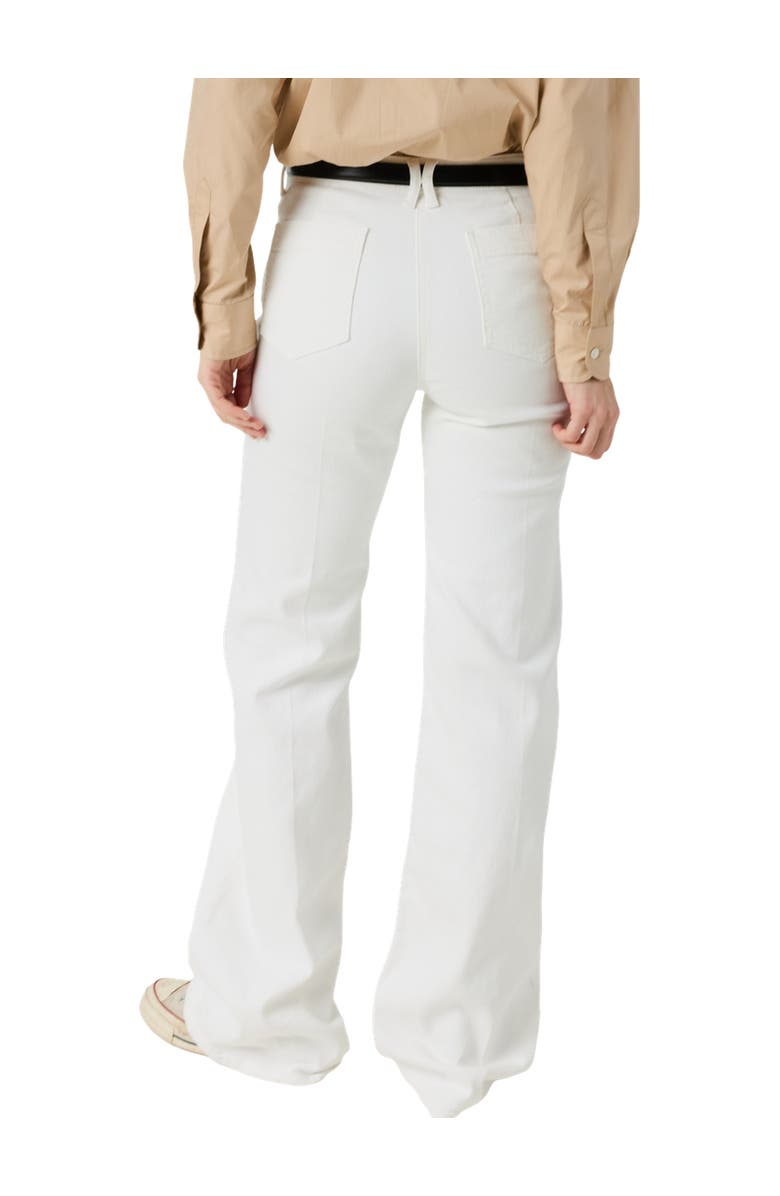 GERARD DAREL High Rise Sculpting Flare Jeans, Alternate, color, Optical White