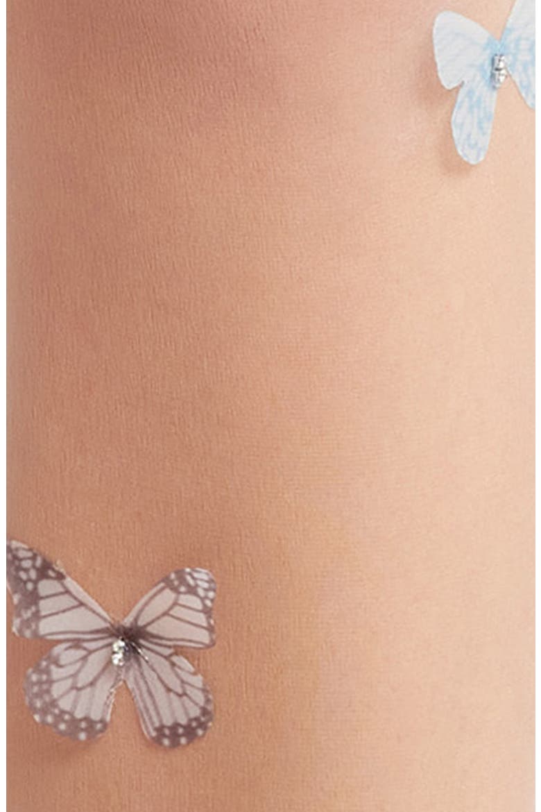 Pixie Butterfly Tulle Tights, Alternate, color, BEIGE