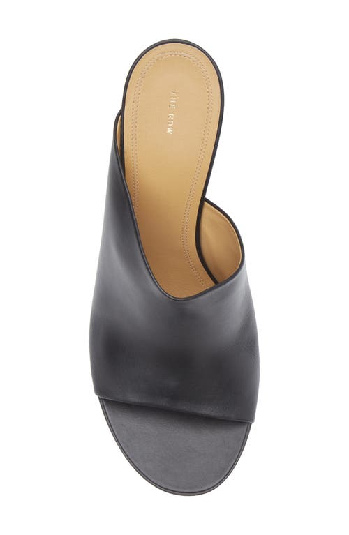 The Row Signum 90 Leather Mules In Black