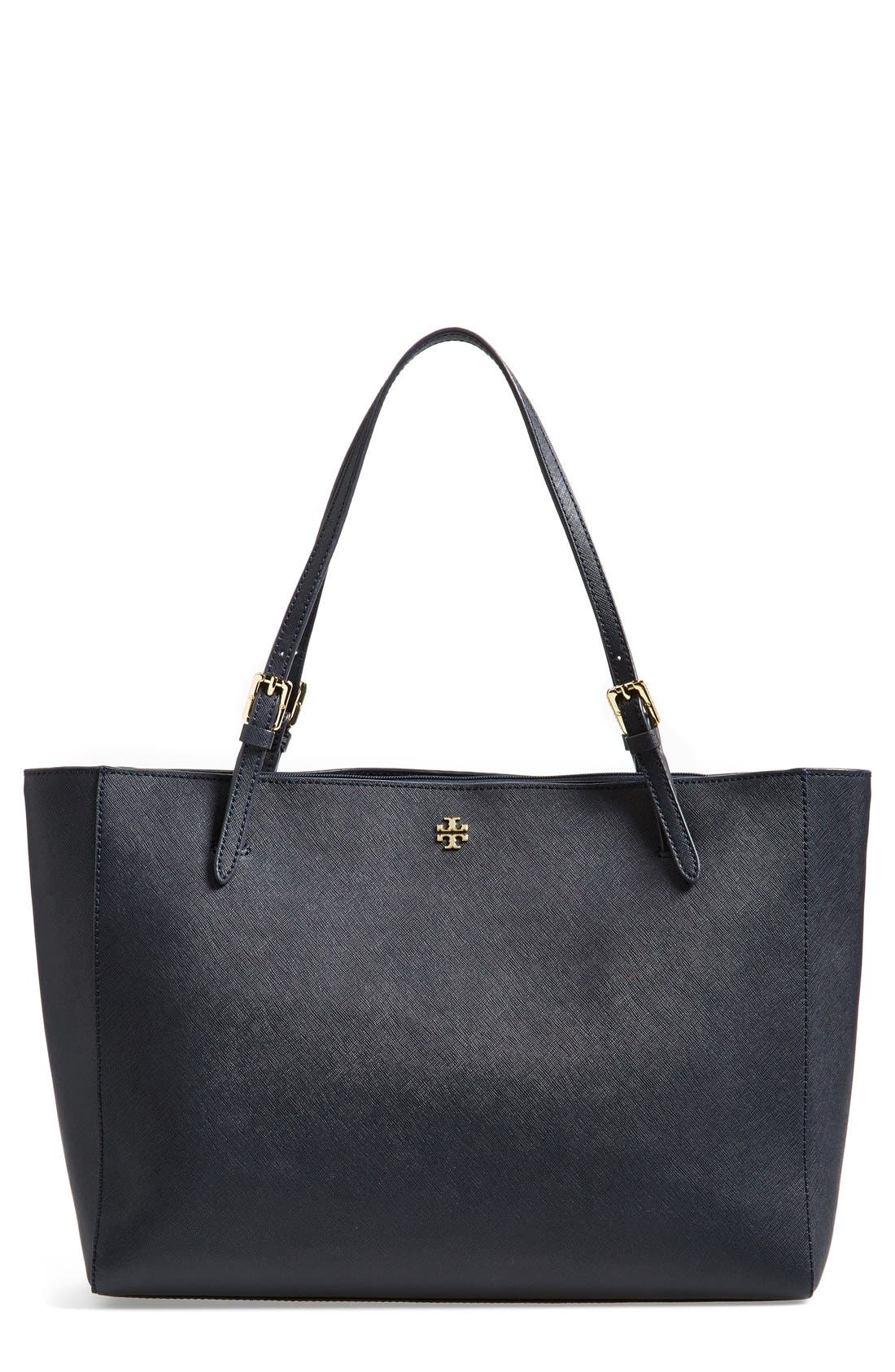 Tory Burch 'York' Buckle Tote, Main, color, 