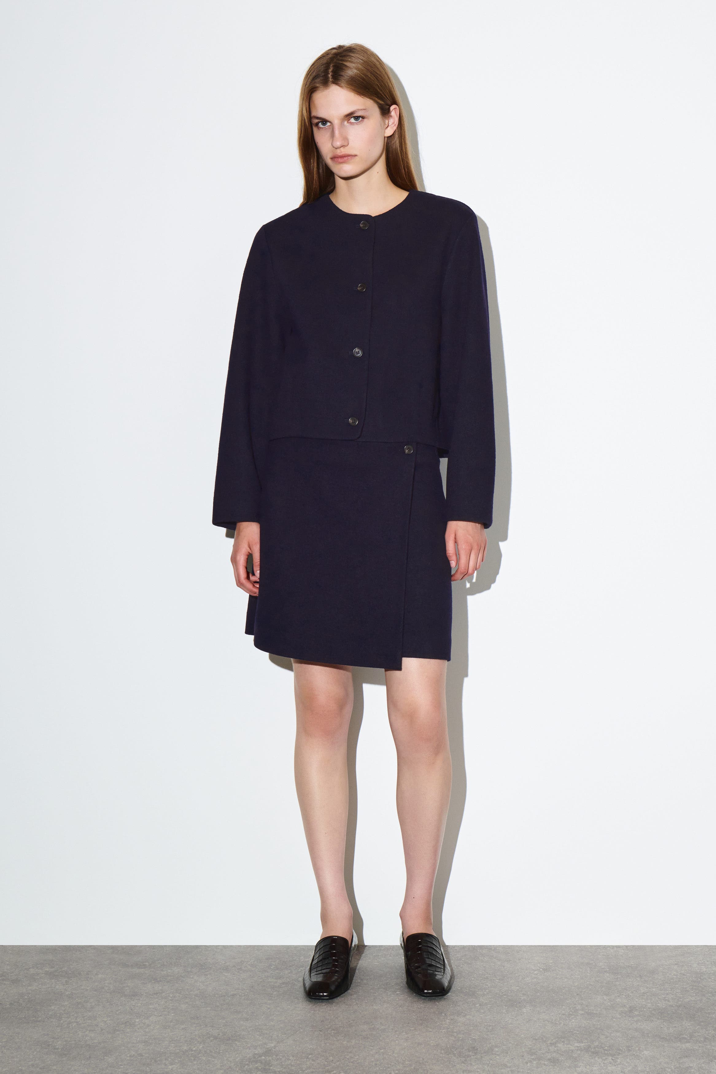 Boiled Merino Wool Cardigan - image 2