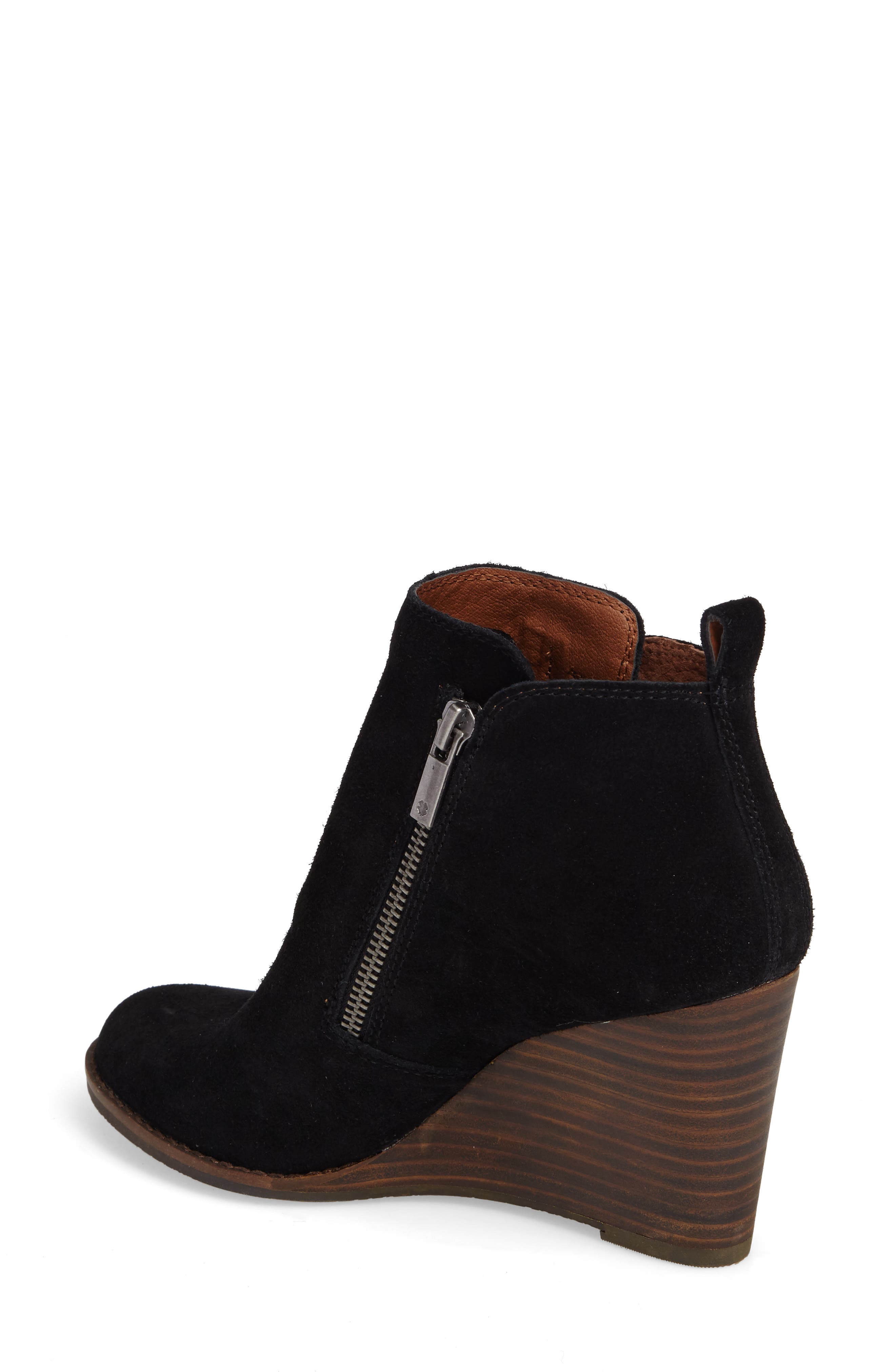 Lucky Brand Yesterr Wedge Bootie, Alternate, color, 
