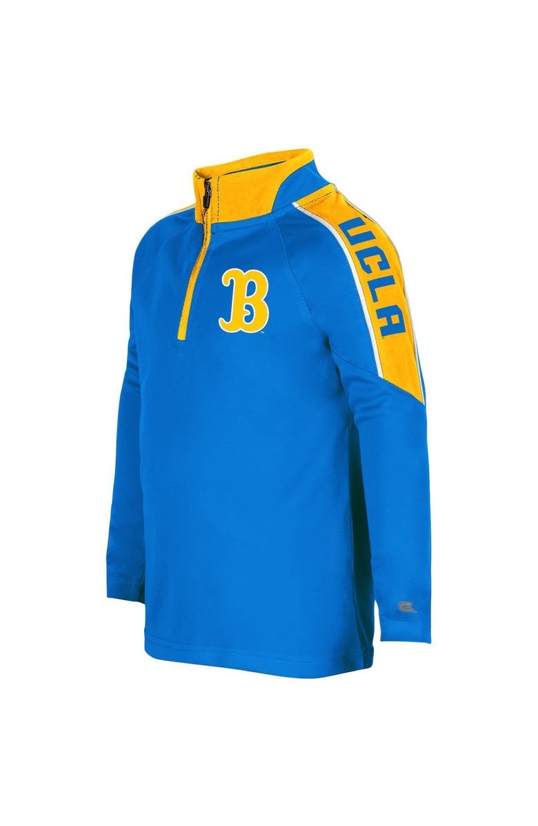 COLOSSEUM Toddler Colosseum Blue UCLA Bruins Windshirt Quarter-Zip Jacket, Alternate, color, 