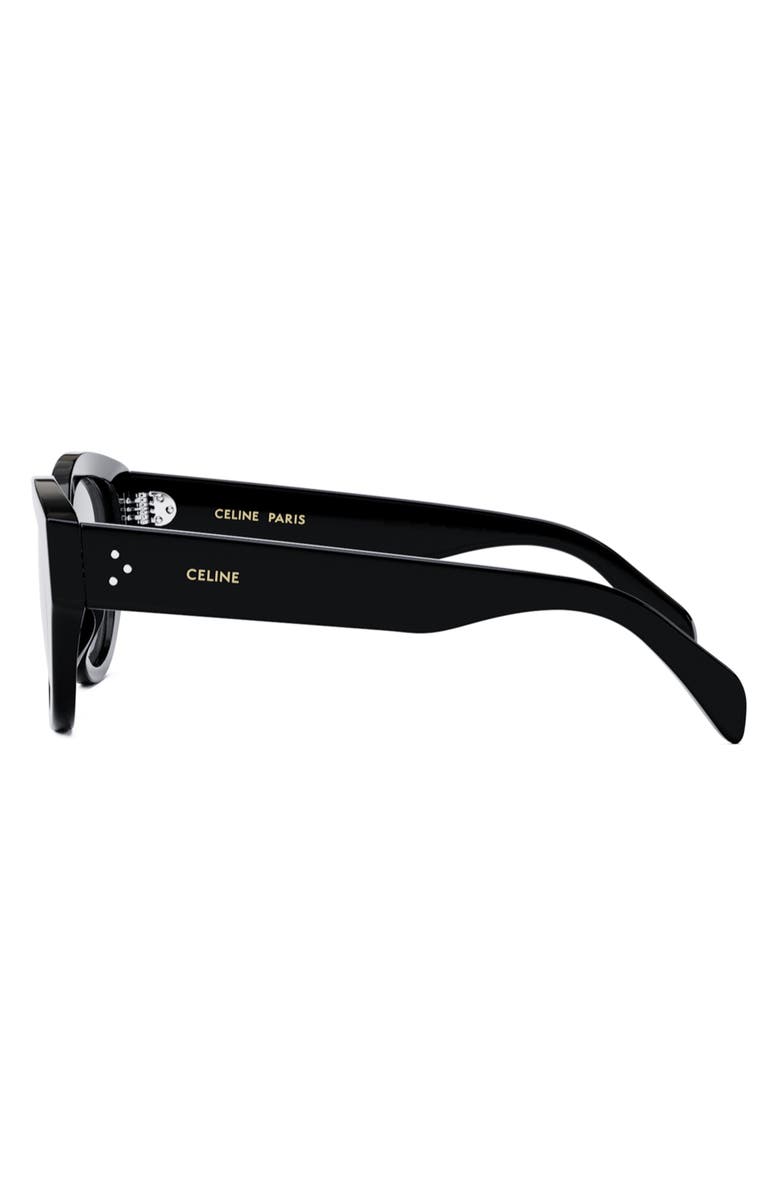 CELINE 51mm Bold Optical Glasses, Alternate, color,