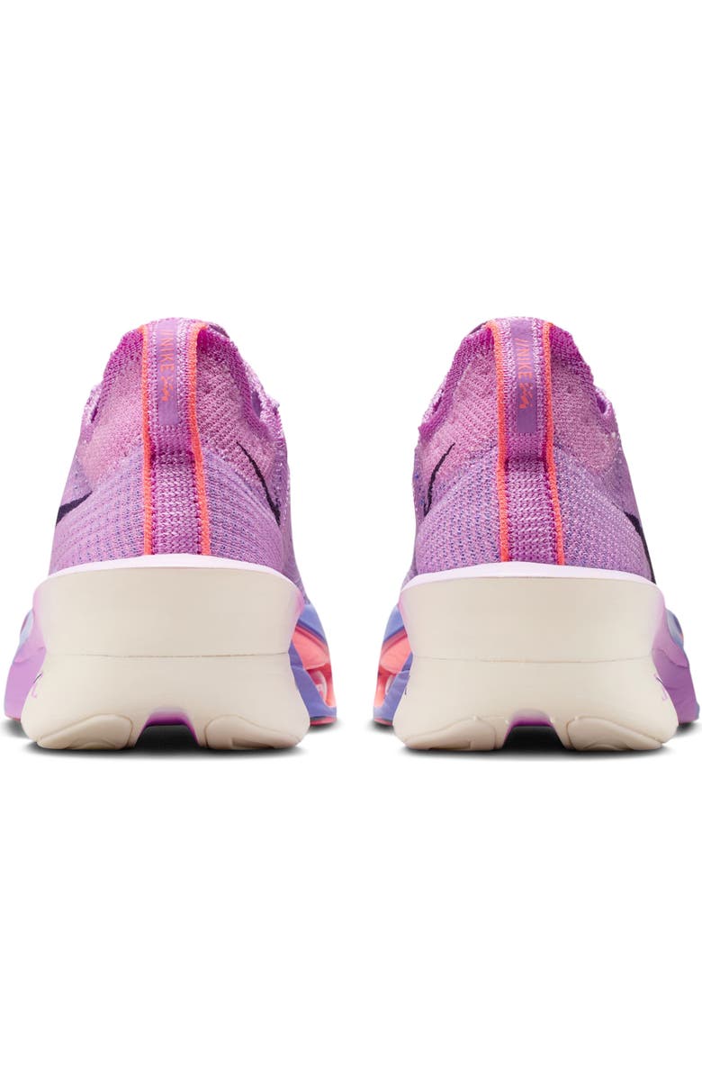 Nike Alphafly 3 Racing Shoe, Alternate, color, 500 Fsglow/Prpldy