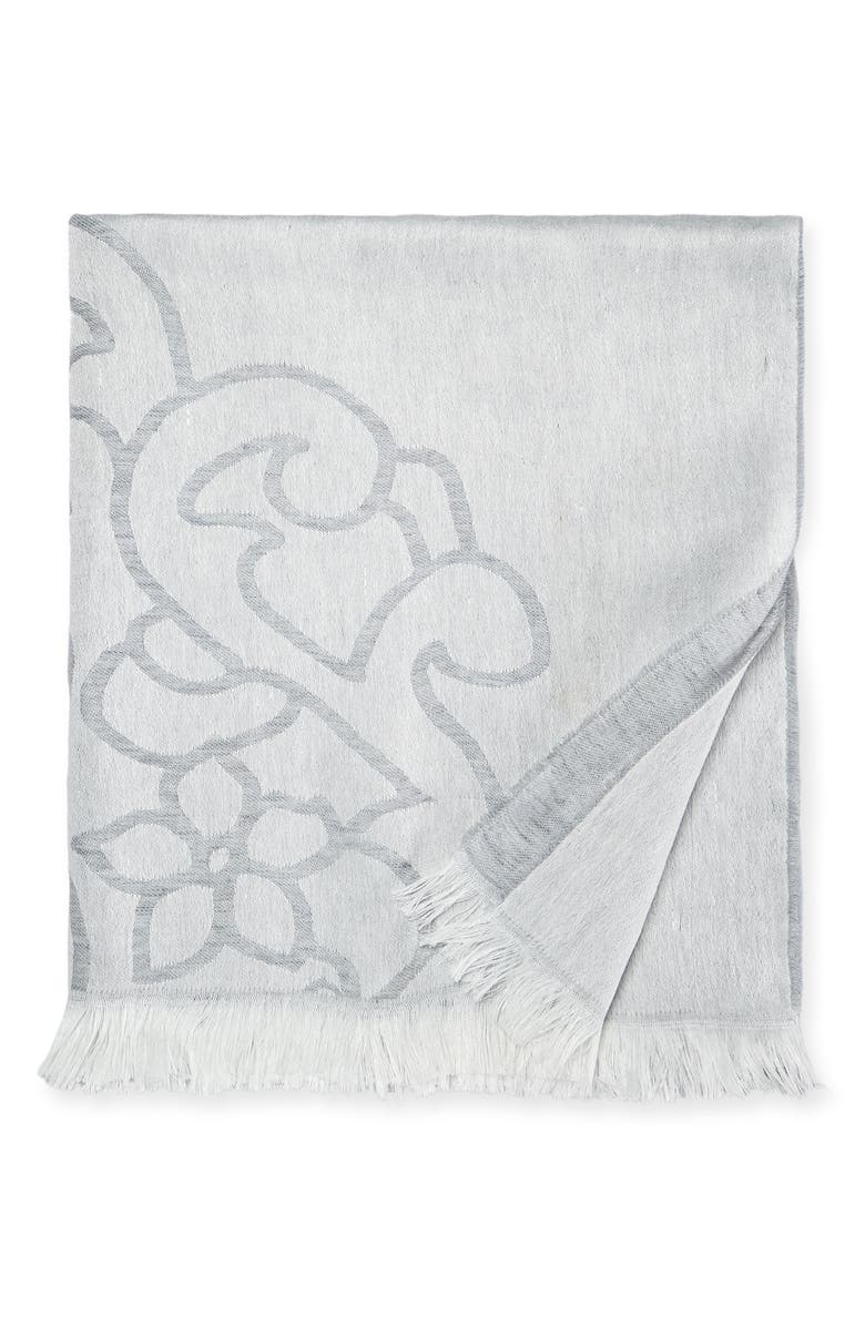 SFERRA Lassia Throw Blanket, Main, color, 