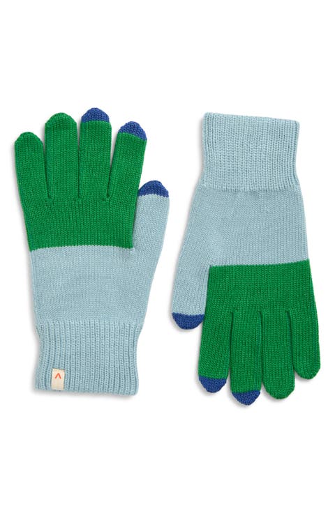 Colorblock Touchscreen Gloves