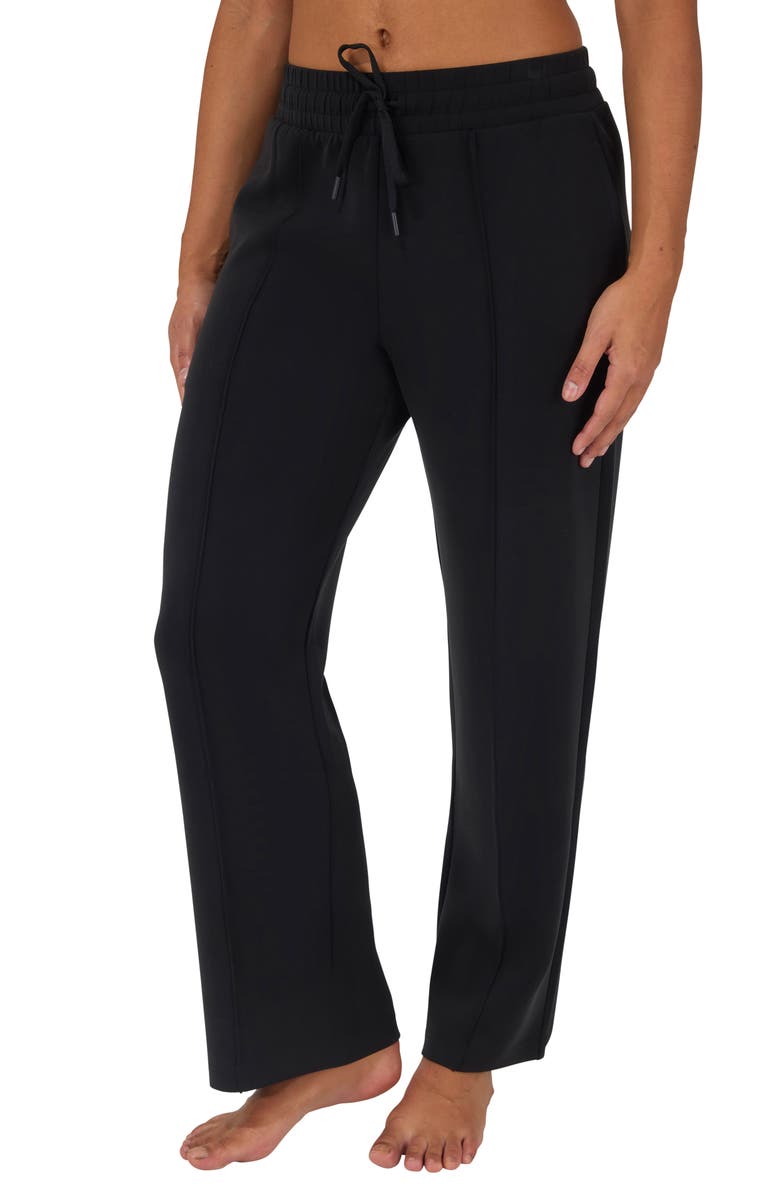 YOGALICIOUS SoftLite Timeless Pintuck Pants, Alternate, color, Black