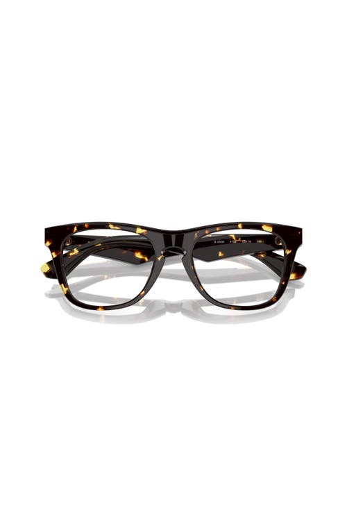 Burberry 53mm Square Optical Glasses In Brown