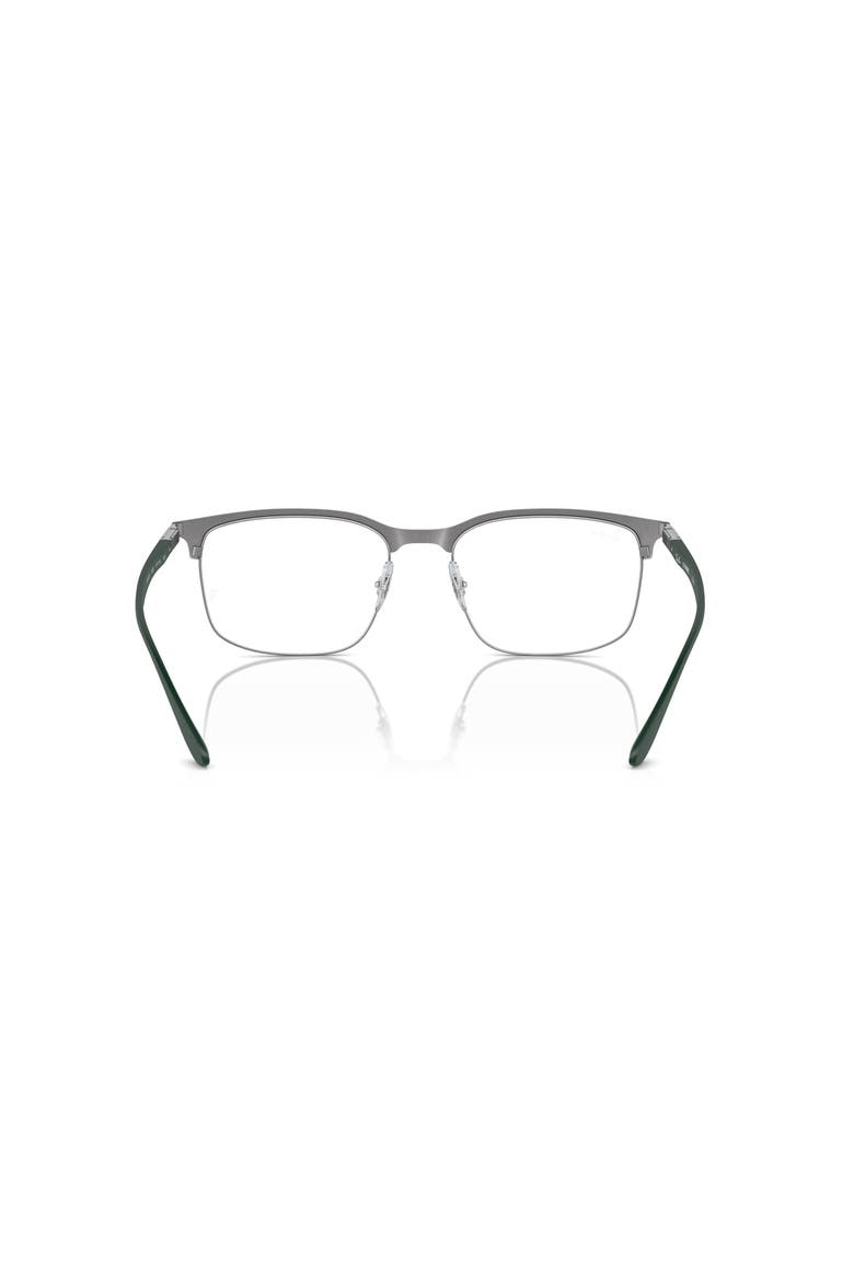 55mm Square optical glasses, Alternate, color, Grey
