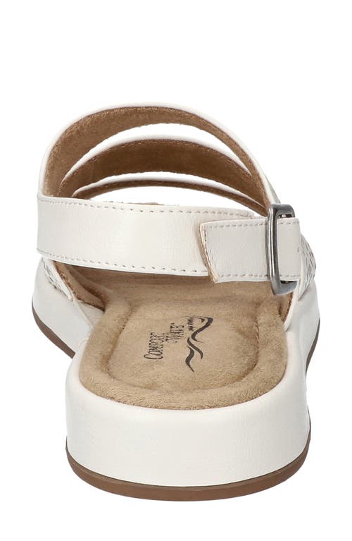 EASY STREET EASY STREET LINK LASER CUT SLINGBACK SANDAL