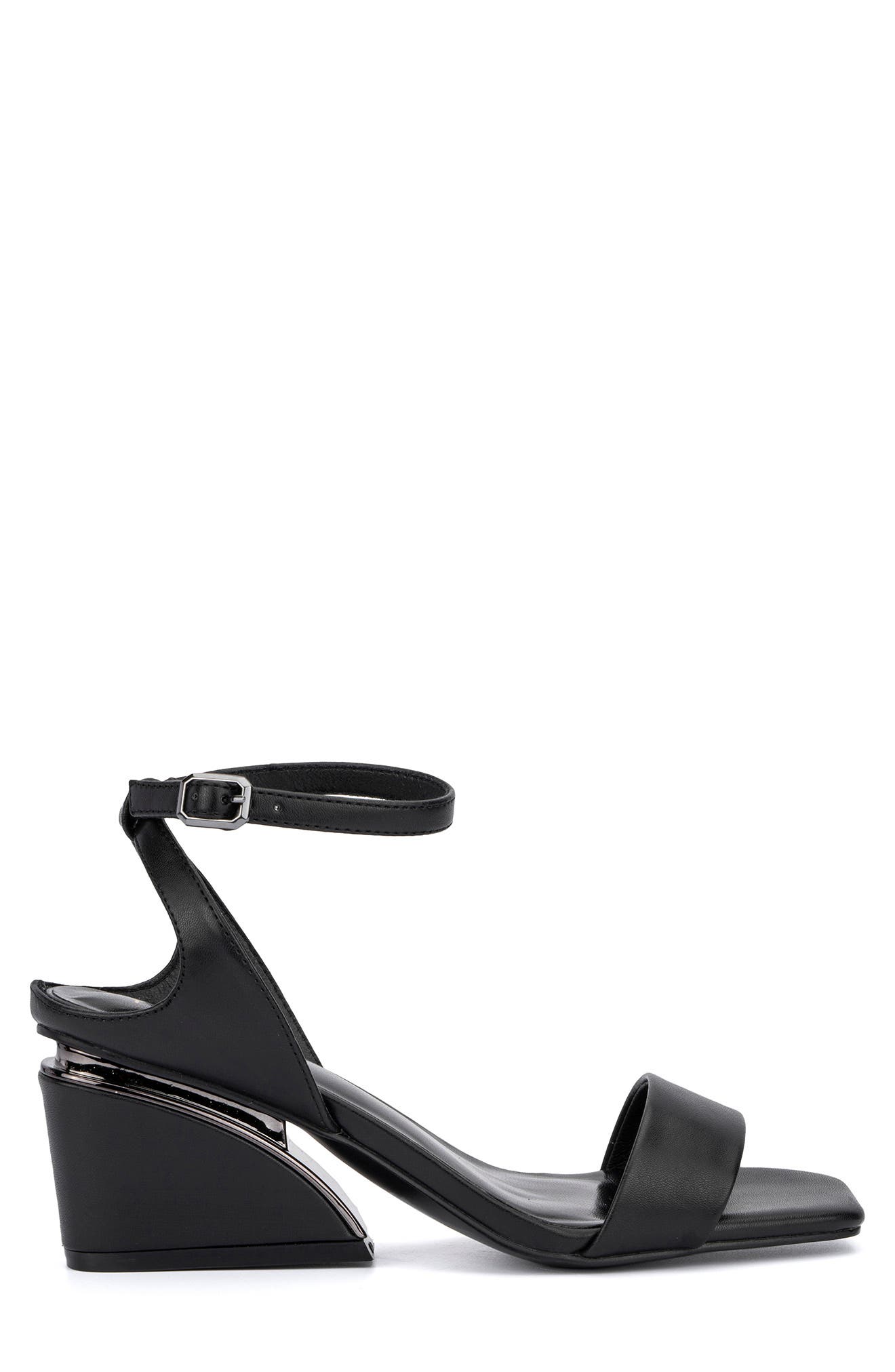 TORGEIS Candida Ankle Strap Block Heel Sandal, Alternate, color, Black