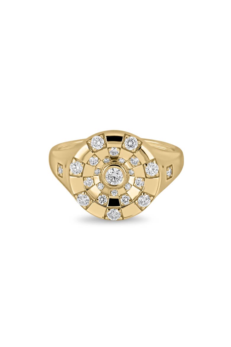 Kiera 18K Gold Diamond Statement Ring, Alternate, color, 18K YELLOW GOLD