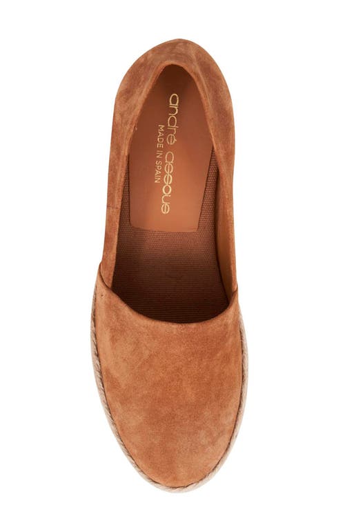 Andre Assous André Assous Patti Espadrille Wedge In Cuero Suede