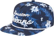 New Era Men's New Era Navy Houston Texans Palm Print A-Frame 9FIFTY Snapback Hat