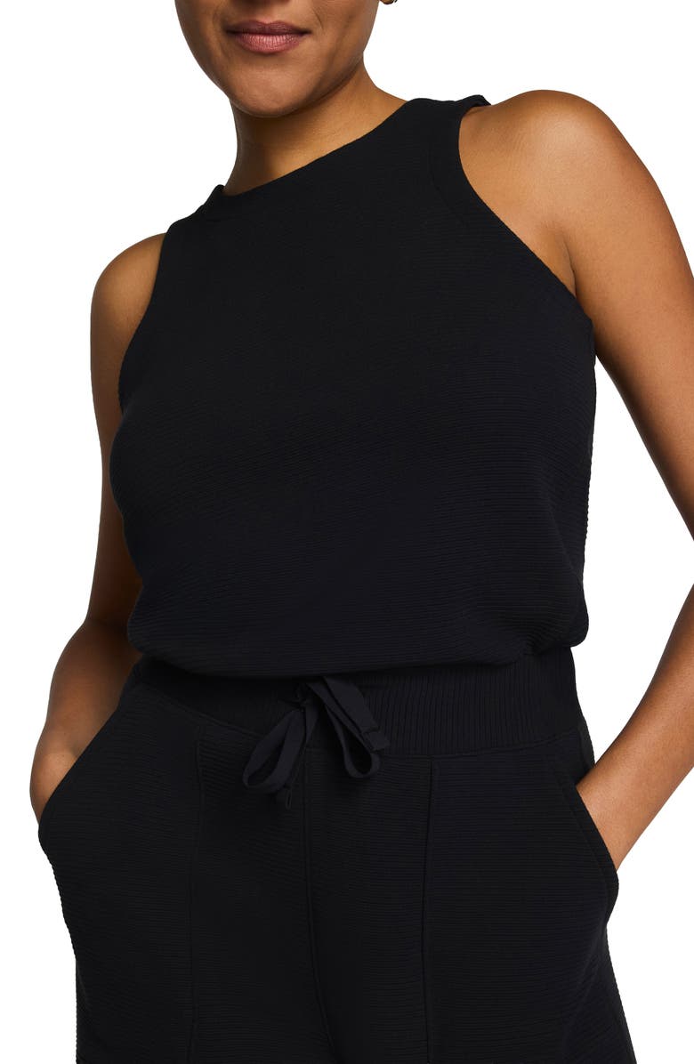 SPANX<sup>®</sup> AirEssentials<sup>®</sup> French Rib Jumpsuit, Alternate, color, Very Black