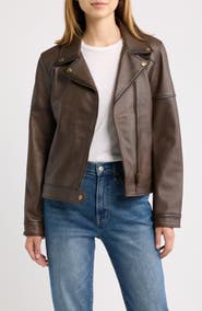 Frye Lamb Leather Jacket