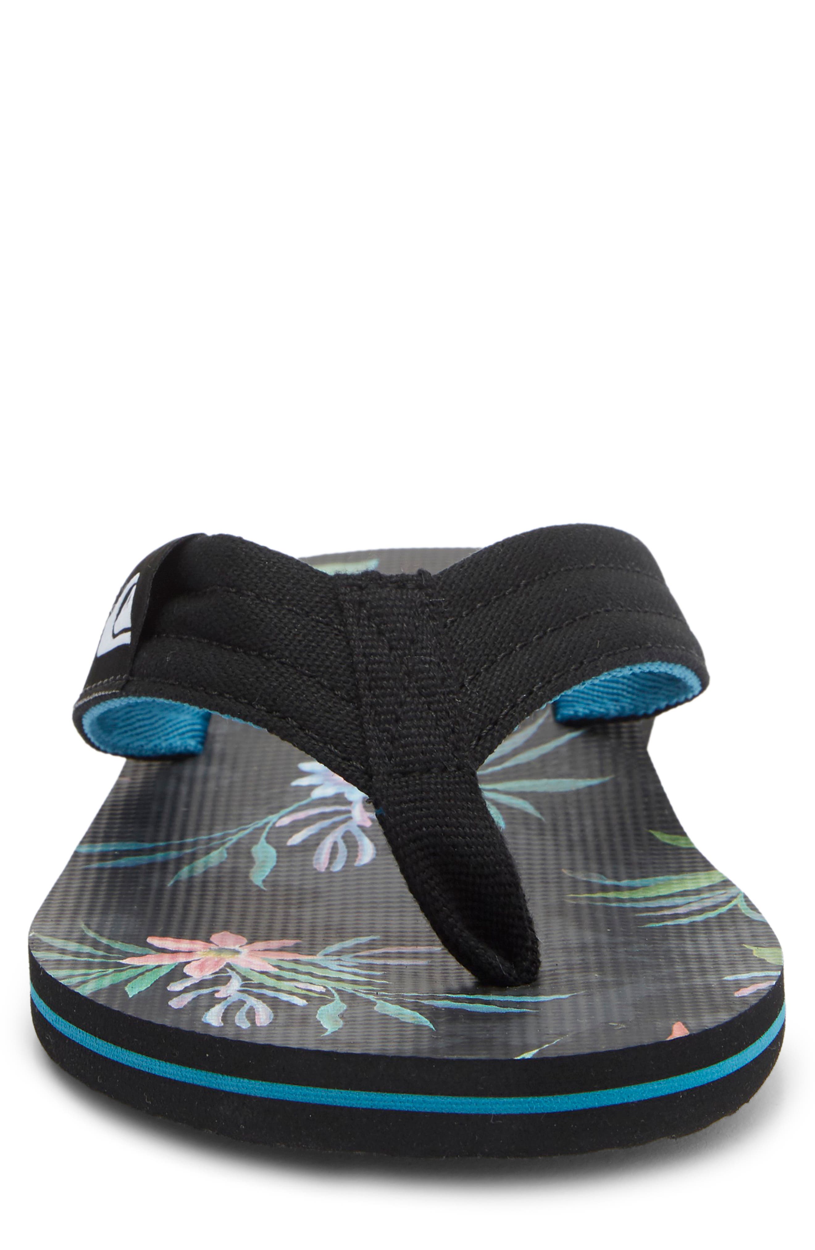 Quiksilver Molokai Layback II Flip Flop, Alternate, color, Xkbg