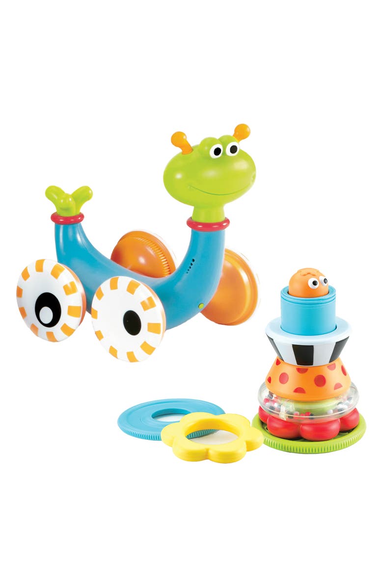 Yookidoo Crawl & Go Snail Toy, Main, color, Multi
