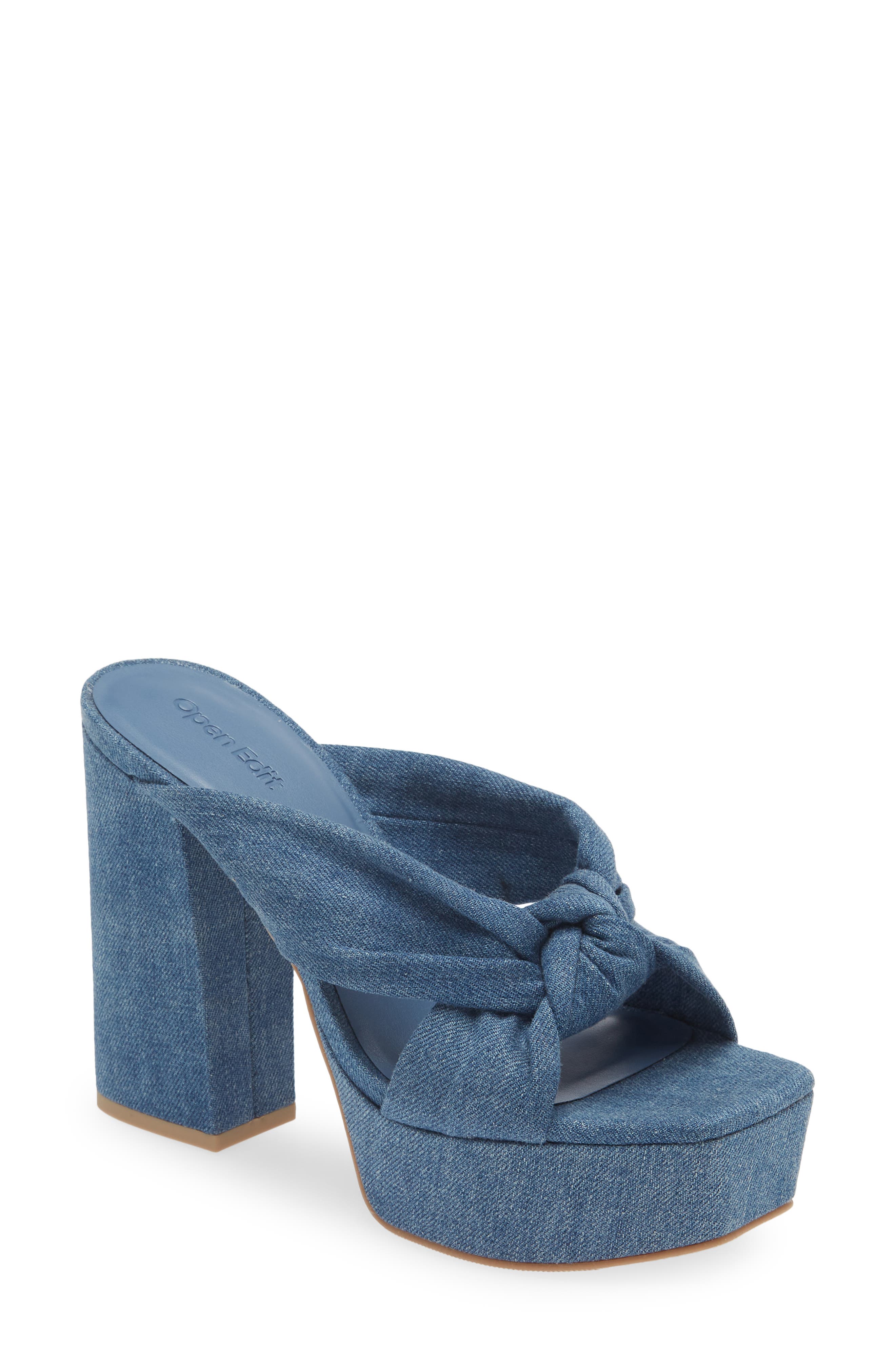 Open Edit Kaia Platform Sandal, Main, color, 