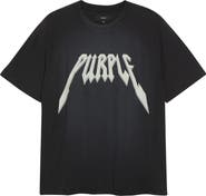 PURPLE BRAND TEXTURED JERSEY SS TEE