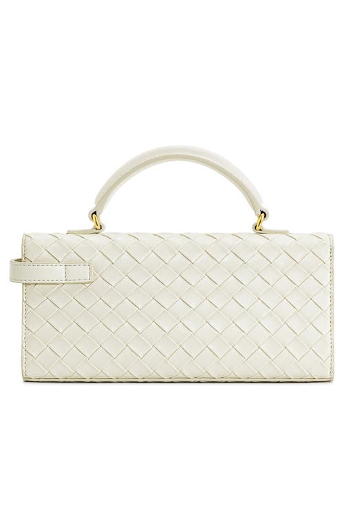 Jw Pei Keyla Woven Faux Leather Top Handle Bag In White