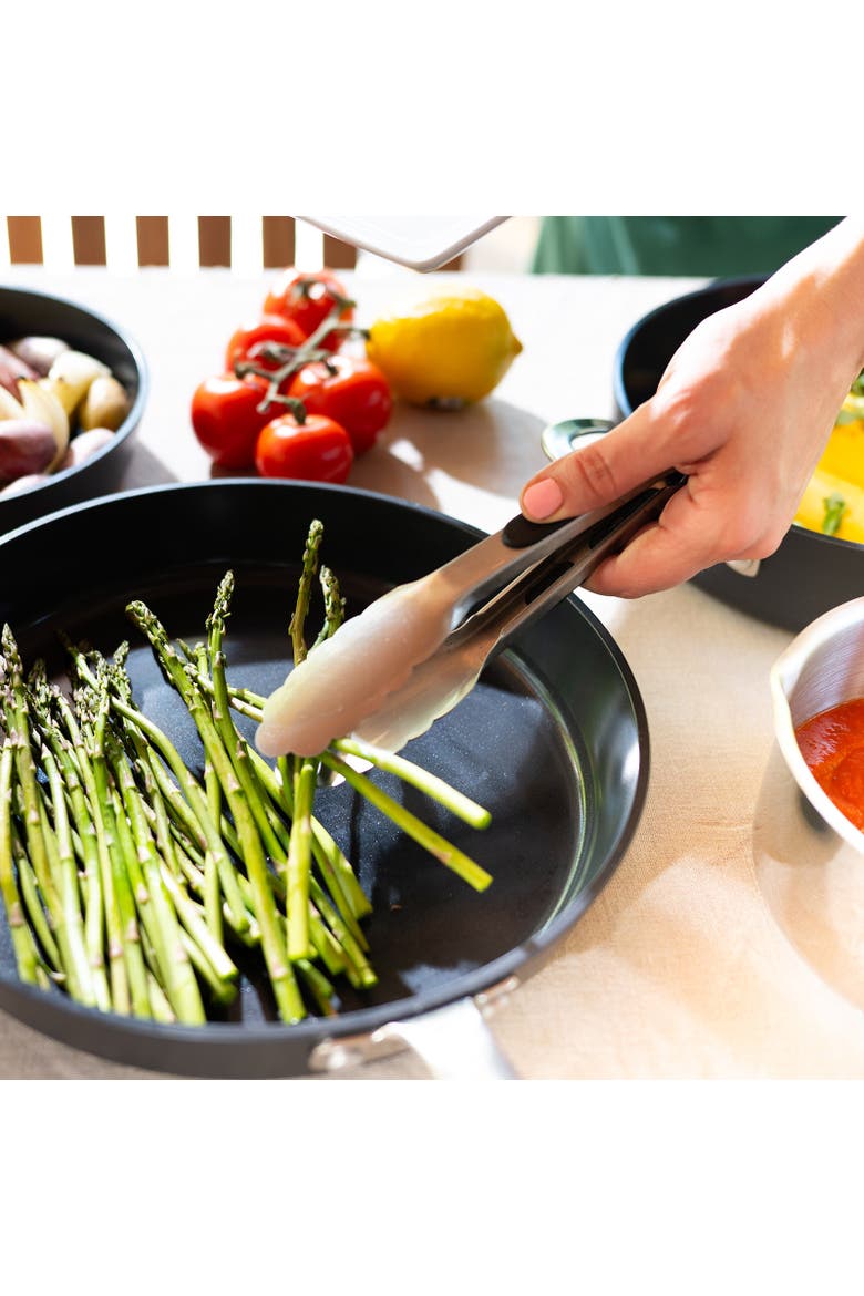 Maestro Ceramic Nonstick Frying Pan, Alternate, color, Black 11 inch