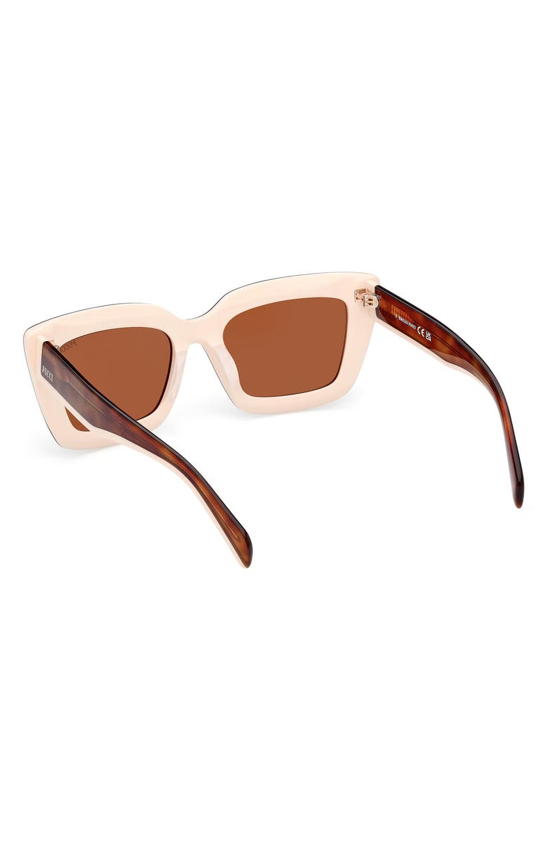 Emilio Pucci 54mm Square Sunglasses, Alternate, color, 