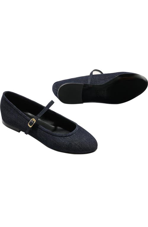 Margaux The Demi Jane Flat In Blue