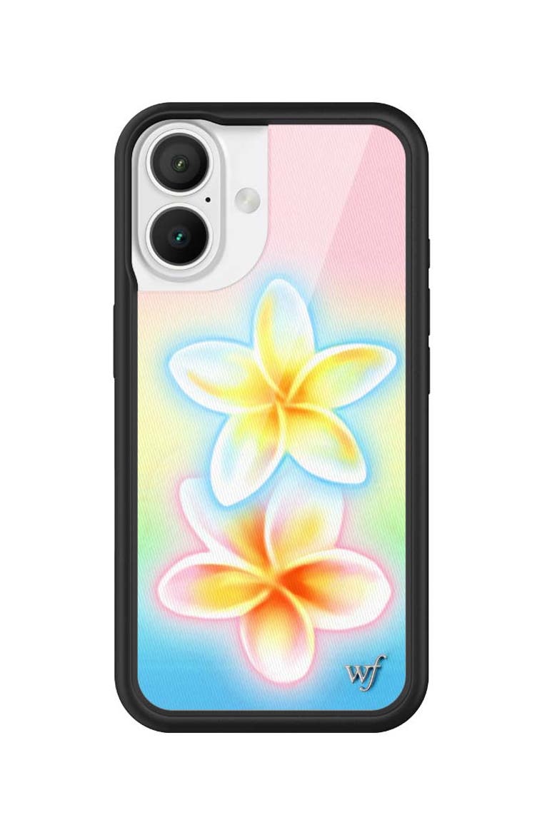 Pastel Plumeria iPhone Case, Main, color, Yellow