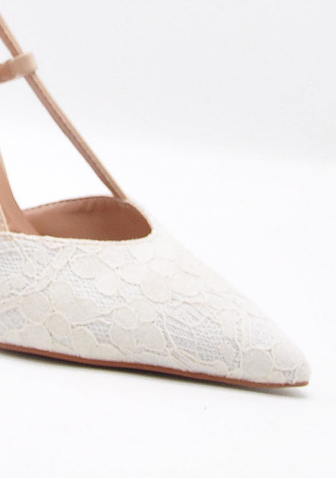 Violetta Stilettos, Alternate, color, White