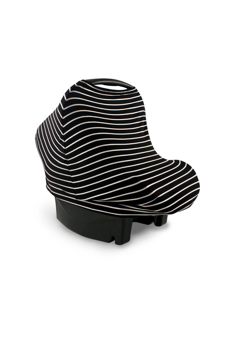 Yoga Sprout All-Season Infant Carrier Shield, Main, color, Black Stripe