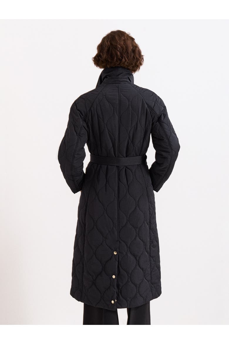 Sukie Maxi Puffer Coat, Alternate, color, Black