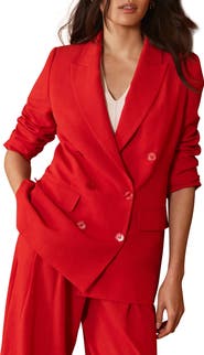 MINT VELVET Double Breasted Blazer