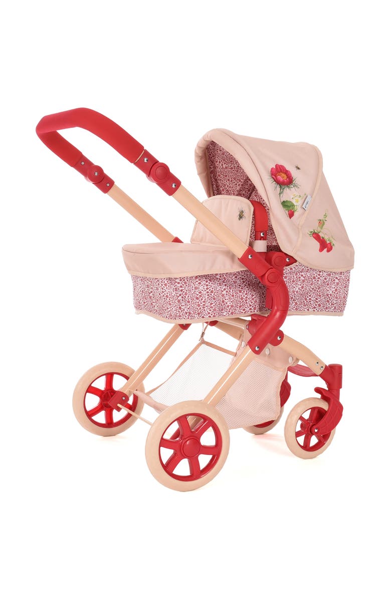 Roma Prams Rhs Single Doll Pram, Convertible 2 In 1, Main, color, Multicolored
