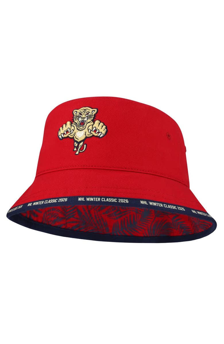 FANATICS Men's Fanatics Red Florida Panthers 2026 NHL Winter Classic Novelty Bucket Hat, Main, color, Red