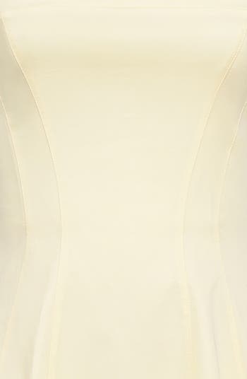 Dolly Seamed Stretch Cotton Twill Midi Sundress