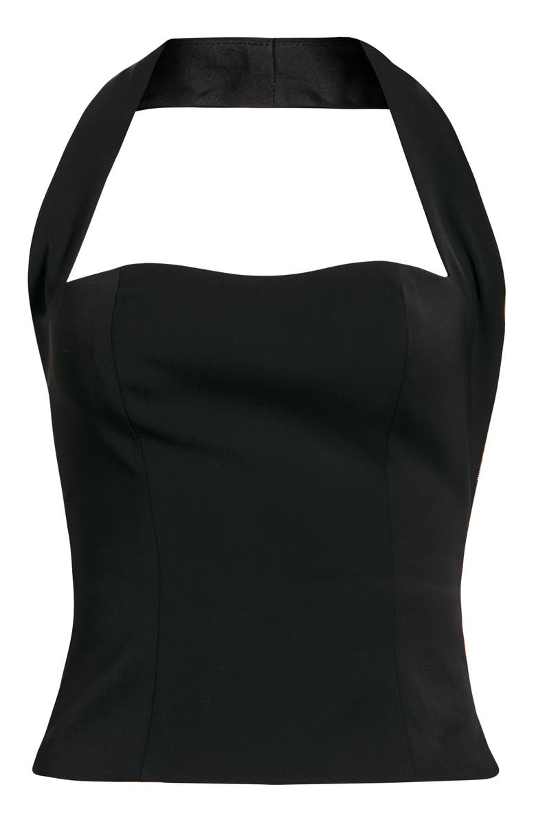 Odd Muse The Ultimate Muse Halter Top, Alternate, color, Black
